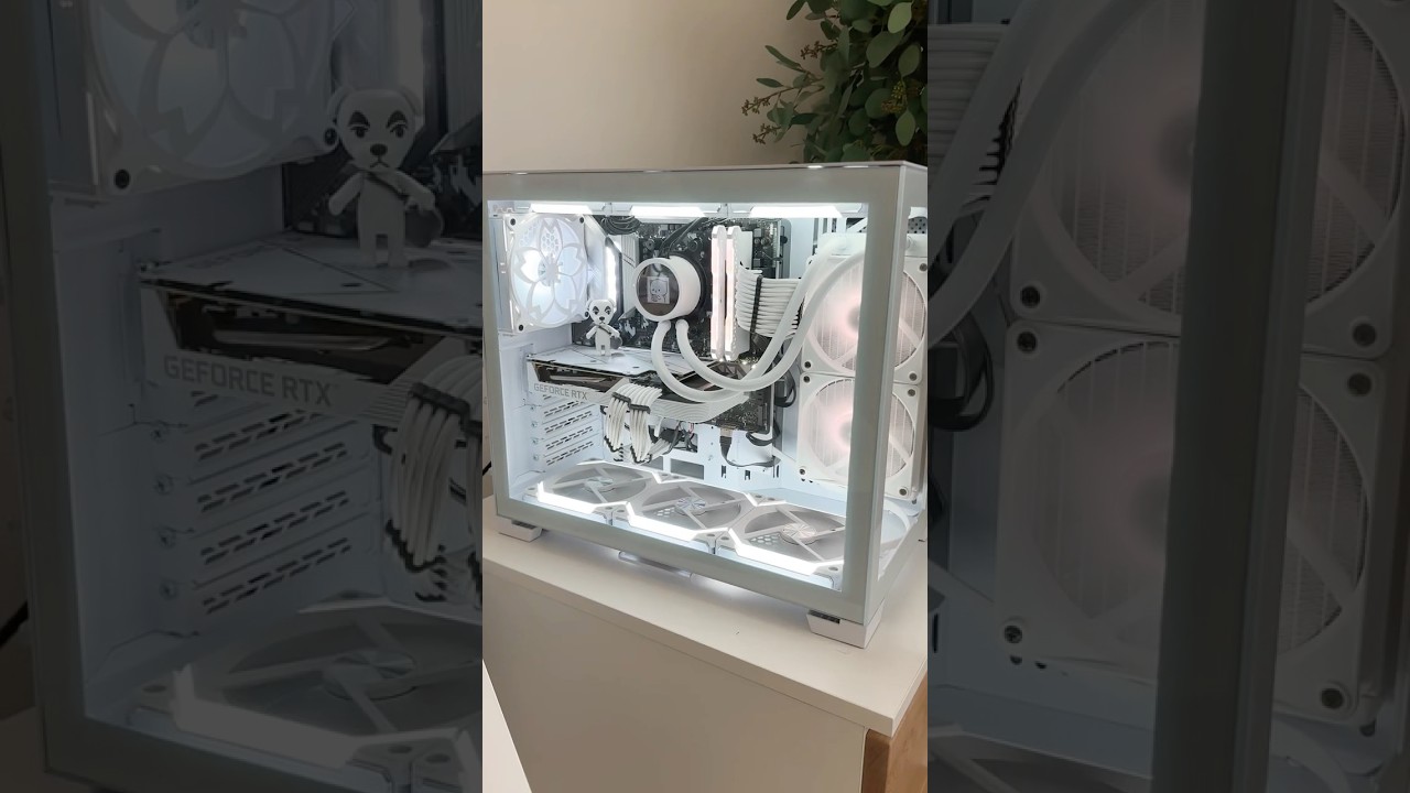 White aesthetic, anyone? 🤍 Build specs in my bio! 