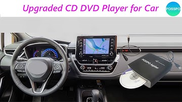 POSSPO Jupiter Upgraded CD Player for Cars without CD Player