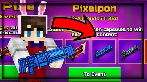 How Pixelpon Event Machine Works (Unlock Ultimatum) Pixel Gun 3D