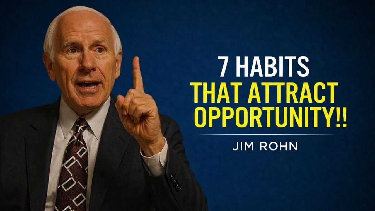 7 Habits That Attract Opportunity | Jim Rohn Motivation #successhabits  #motivation #jimrohn