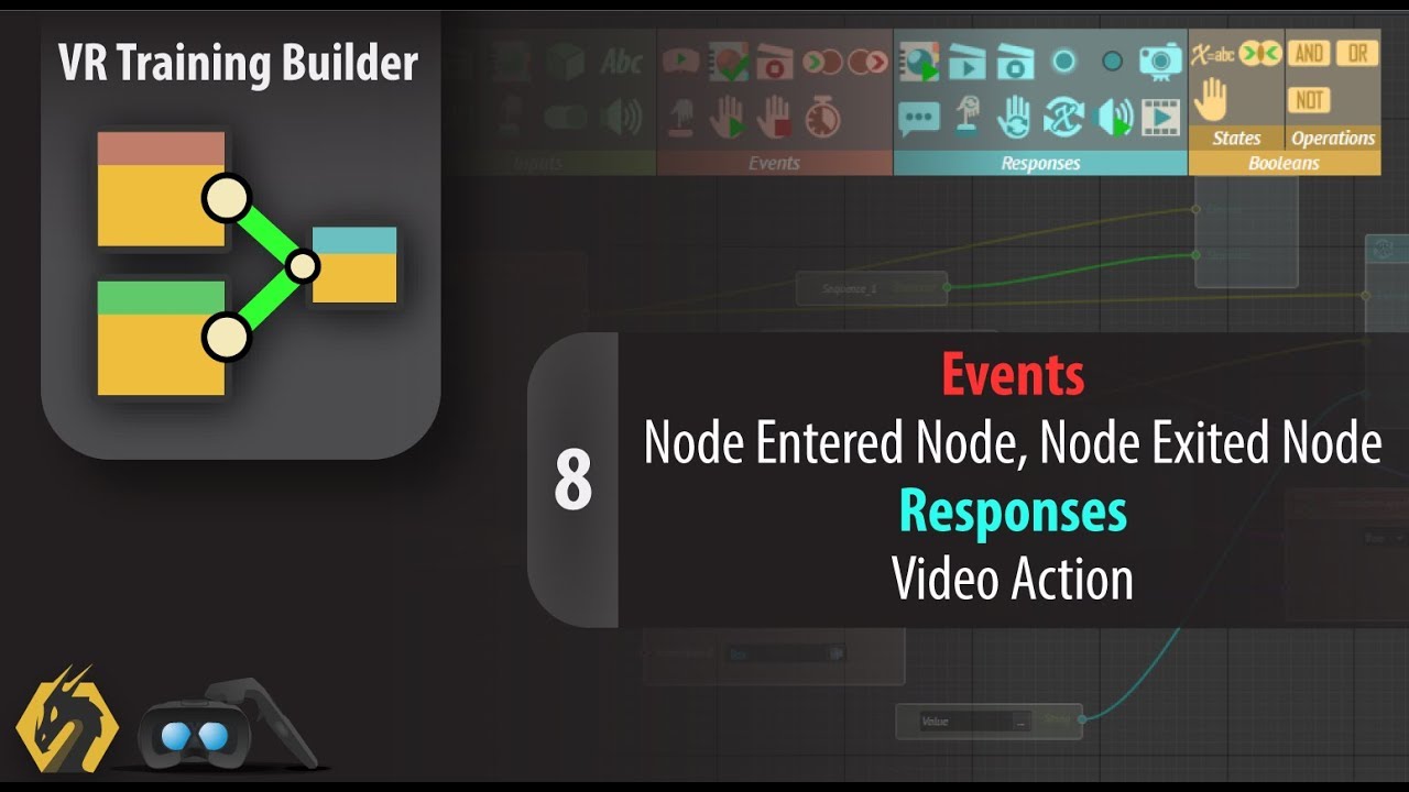 Node response. Simlab composer. node events. delay the event. start scene.