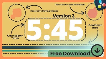 How I made this Clean Countdown effect for DaVinci Resolve!
