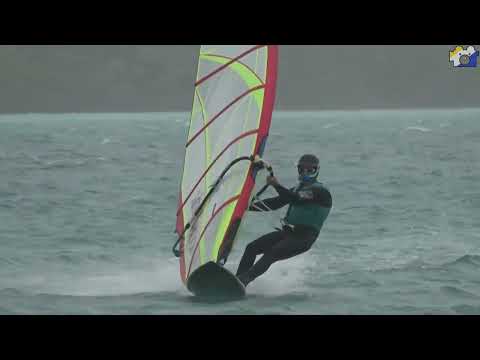2020-0218 Sailworks Retro 5.5 and 1989 Hi-Tech Carbon Slalom
