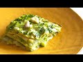 Lasagne di pasta fresca con Zucchine e Gamberetti