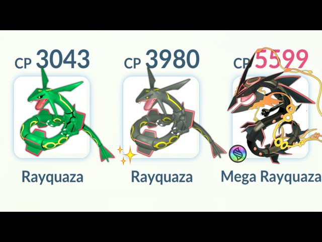 SHINY MEGA RAYQUAZA vs APEX SHADOW TEAM in POKEMON GO. 