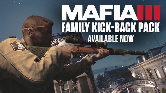 Mafia III 3 Famliy Kick-Back Bonus DLC Add-on Code for PlayStation 4 PS4