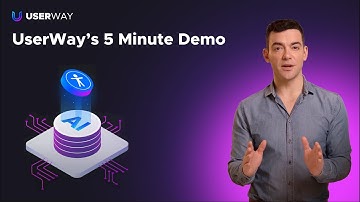 5 Minute Demo - Learn How UserWay AI Can Make Your Website More Accessible