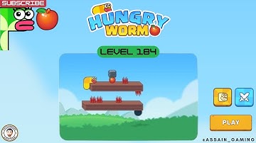 Hungry Worm Level 184