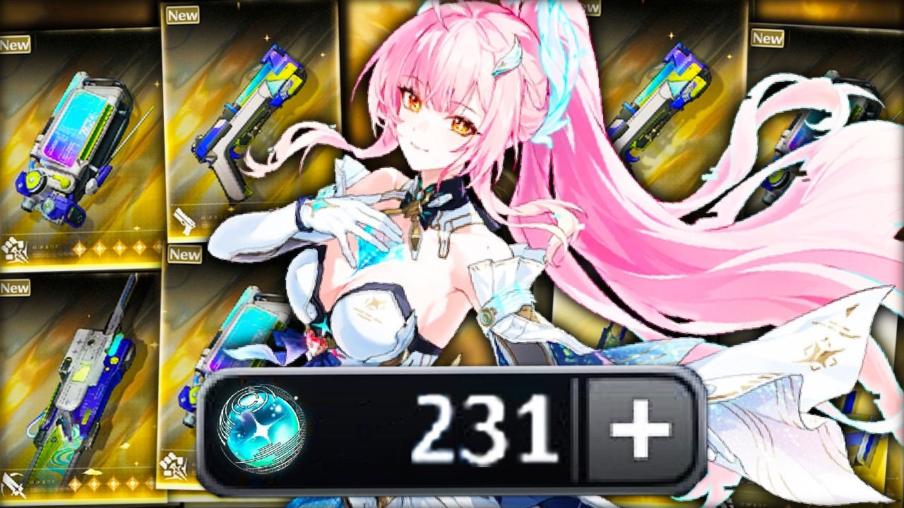 Can I get EVERY Standard 5 star weapon with 231 Pulls?