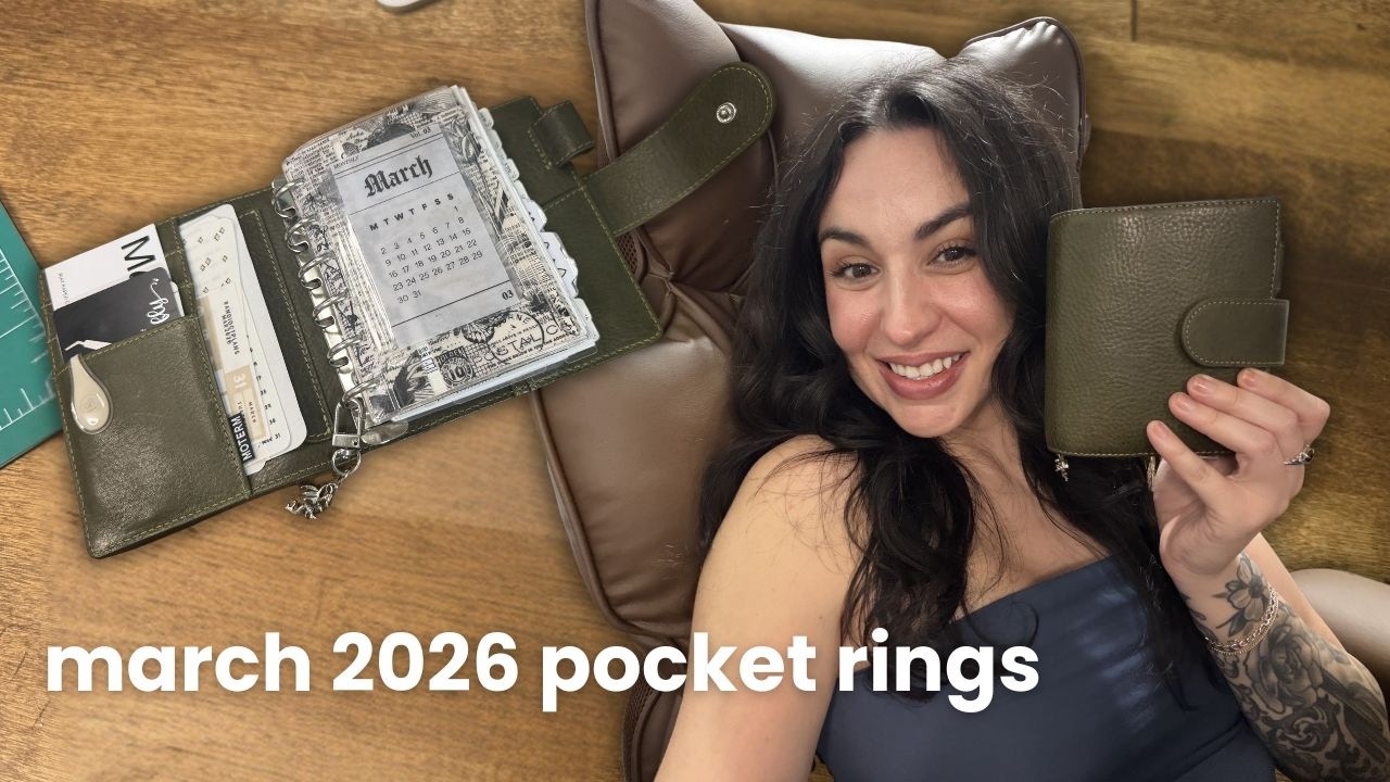 Pocket Rings Set Up // March 2026 // Moterm Elite