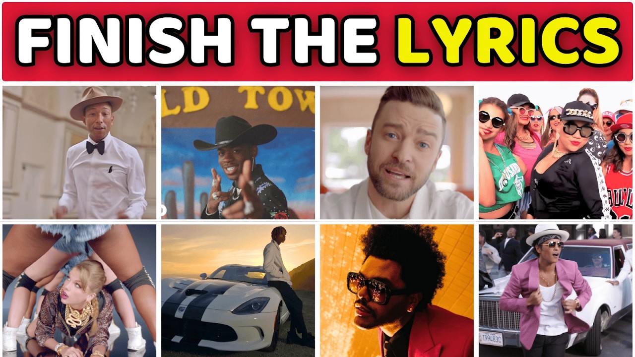 Finish The Lyrics Challenge — 2010s Songs Everyone Knows!