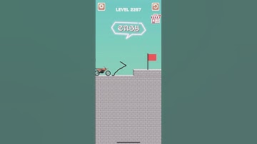 Draw bridge puzzle game level 2257 #drawing #game #Shorts