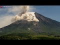 May 13 2023 pyroclastic flow caught on camera at semeru volcano