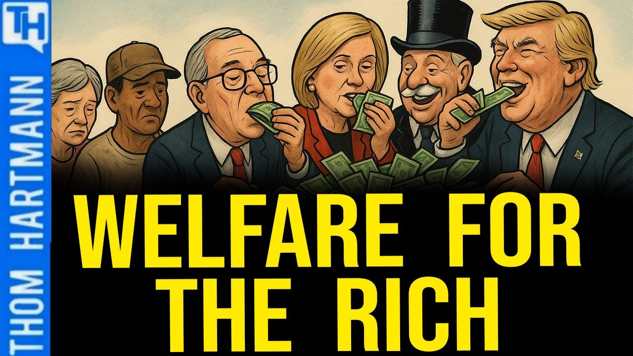 Billionaires Built a Welfare System for the Rich & You Barely Get the Scraps