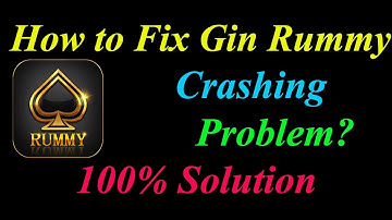How to Fix Gin Rummy App Keeps Crashing Problem Solutions Android & Ios - Gin Rummy Crash Error