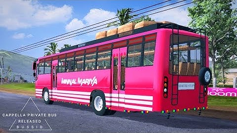 Capella V2 Private Bus Mod In Bus Simulator Indonesia - Bussid Bus Mod - Bussid Car Mod - Bussid