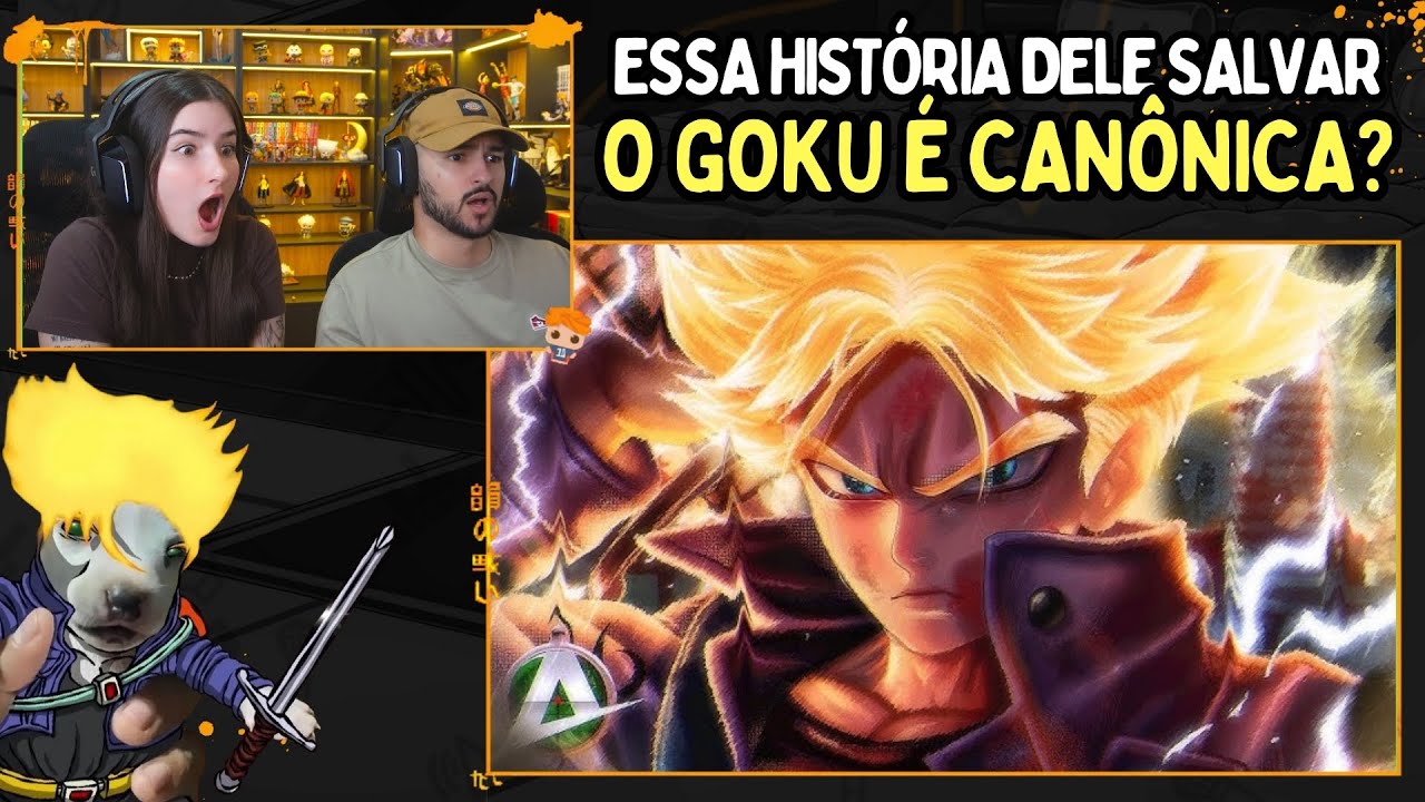 Apenas uma Última Luz do Futuro - Mirai Trunks | AniRap (Dragon Ball Z) - React