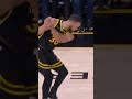 Steph Curry celebrates his 3 with a practice swing 🏌️‍♂️