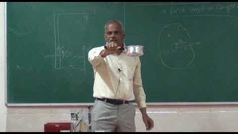 Engineering Mechanics Lecture No- 26 Problems in Parallel forces