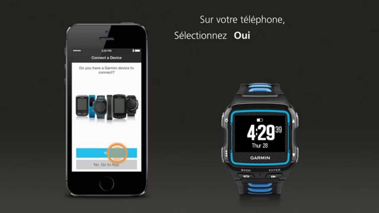 Comment avoir un bracelet Garmin unique (920xt) ? 