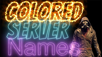 Rust Console - How To Color Server Names