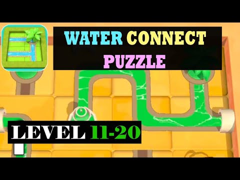 Water Connect Puzzle Level 11 to 20 | Its Gamology