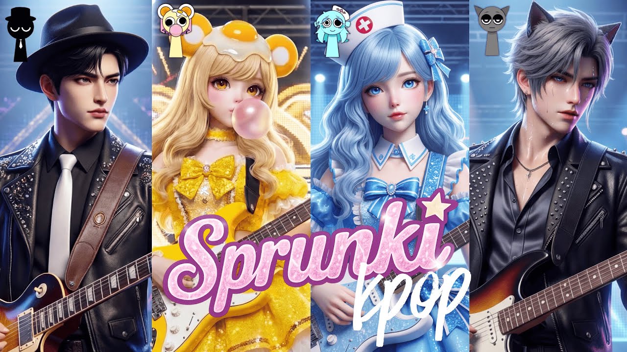 SPRUNKI |💖Live for the Music (OFFICIAL VIDEO)