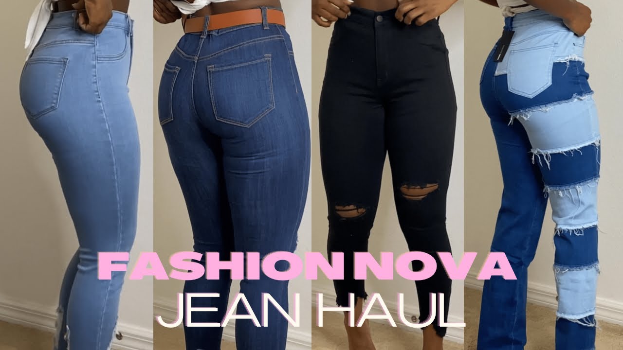 FASHION NOVA JEAN HAUL, Sizes 5 & 7