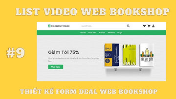 [FrontEnd] #9 Thiết Kế Form Deal  Web BookShop