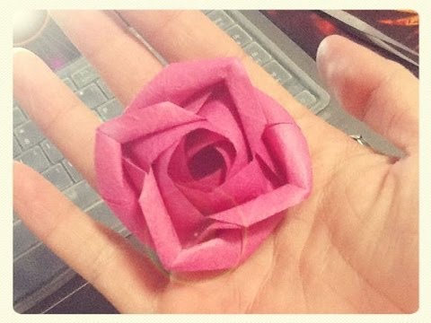 How To Make Origami Rose Step By Step Instructions Youtube