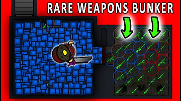 SURVIV.IO - THE RAREST LOOT BUNKER & GLITCHING THE GAME!