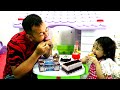 PAPA MAKAN ES KRIM 😋 Drama Jenica Masak Dapur Dapuran Kitchen Set Toys 😍