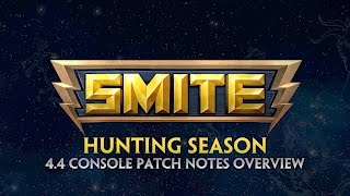 SMITE - 4.4 Console Patch Overview - Hunting Season