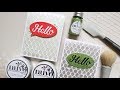 Adding Shine and Sparkle to Cards with Nuvo Products