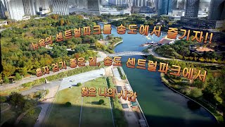 송도센트럴파크 산책정원 영상