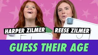 Harper vs. Reese Zilmer  - Guess Their Age