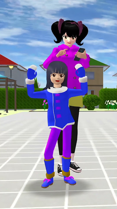 Nada Dering Ponsel Ibu-ibu Dansa Mio😱😂#sakura#sakuraschoolsimulator #shortsvideo #funny