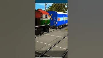 WDP4D coupling ICF Coach /Trainz Simulator/ #viral #shorts #youtubeshorts #gaming #youtube #video