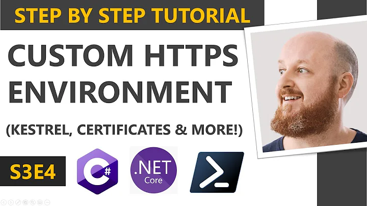 Custom HTTPS Dev Environment using .NET Core, Kestrel & certificates