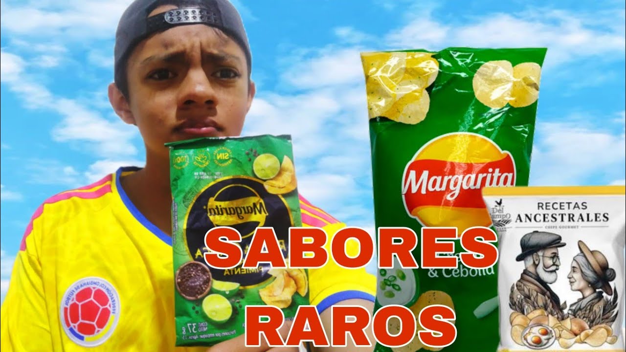 PROBAMOS 3 PAPAS CON LOS SABORES MAS RAROS DE COLOMBIA 🤢🇨🇴 - YouTube