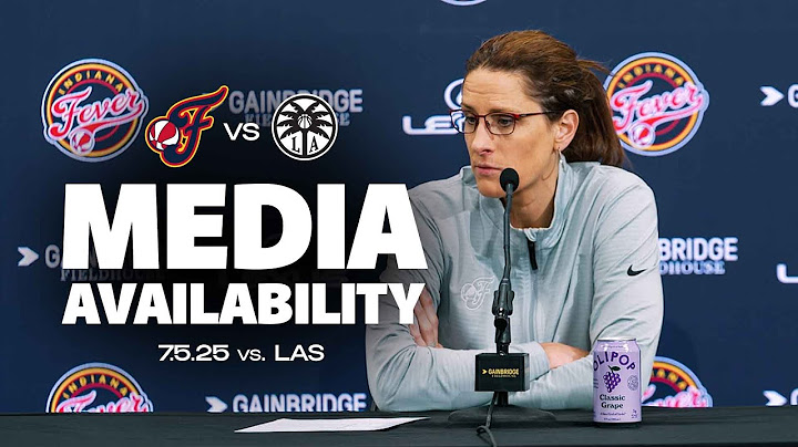 Postgame Media Availability vs. Los Angeles Sparks | July 5, 2025