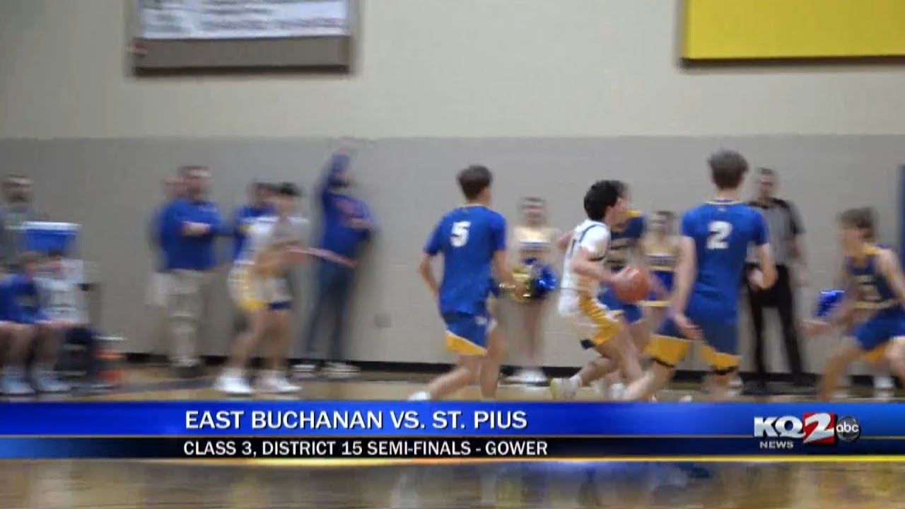East Buchanan High School boys hoops upsets St. Pius in Class 3