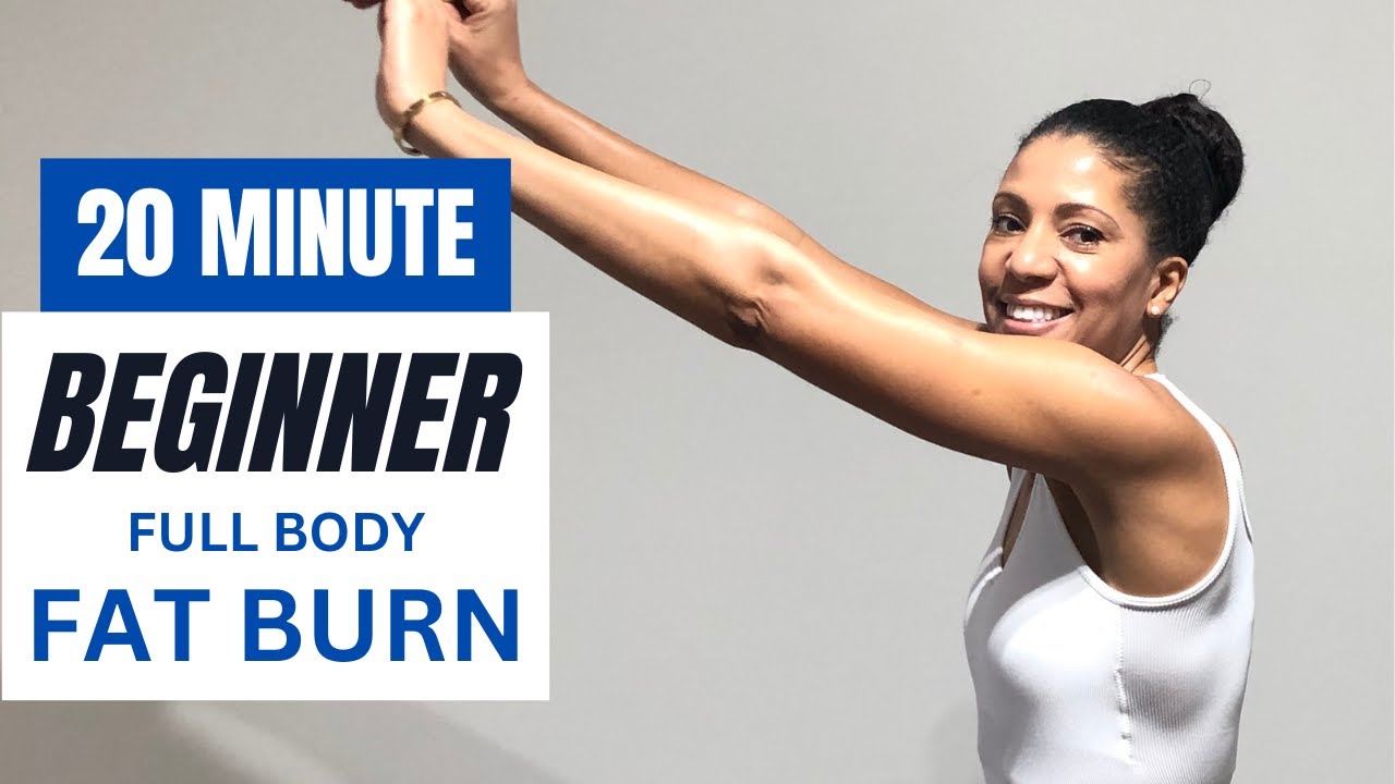 20 MINUTE FAT BURNING🔥WORKOUT FOR BEGINNERS | Low impact, No equipment ...