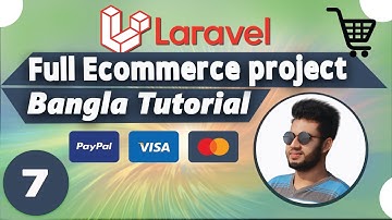 #7 Laravel Ecommerce Tutorial | brand create, show, edit, delete, update, active,inactive