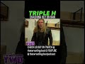 TRIPLE H CRASHING OUT ON RAW