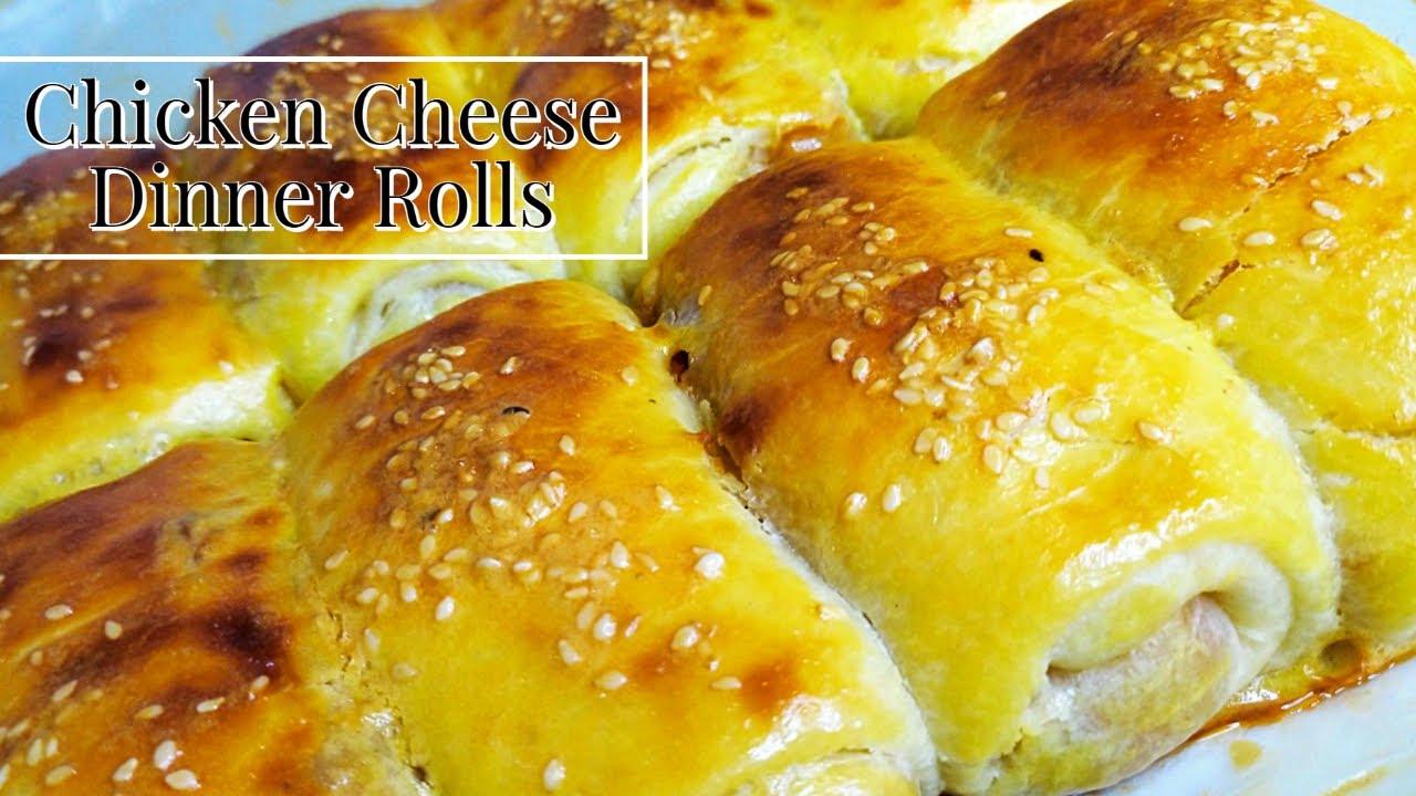 Chicken Cheese Dinner Rolls Chicken Cheese Rolls Recipe Tasty