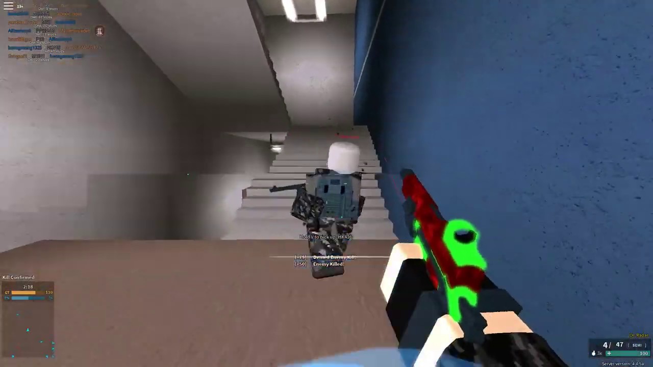 Roblox Phantom Forces Aa12 With Slugs M1911 Youtube - how to double jump in roblox phantom forces