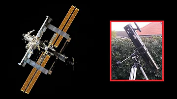 Wie erkennt man die ISS am Himmel?