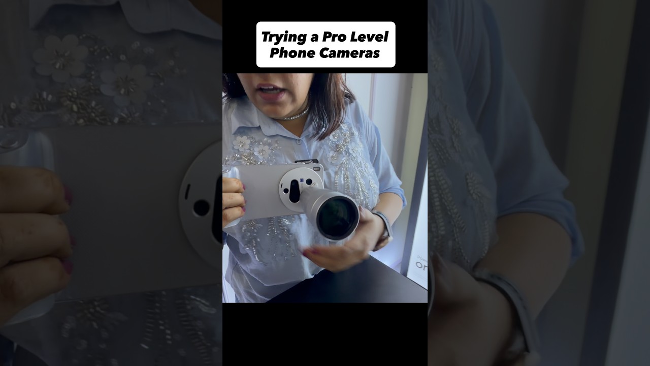 Phone Camera Getting Near to Pro Mirrorless Cameras ?! #photographyeducators #vivo #phonecamera