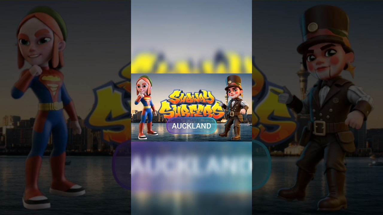 Subway Surfers World Tour - AUCKLAND 2026 FANMADE TRAILER